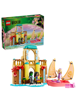 LEGO Wicked 75681 Лего Глинда, Эльфаба и Несса Роуз в университете Шиз — коллекционный сет