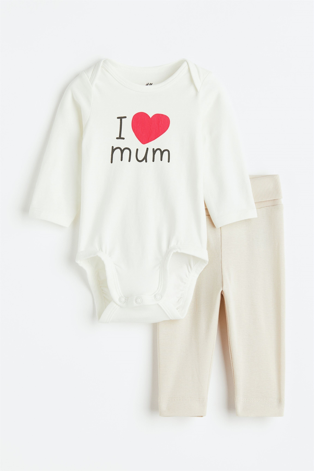 Боди и штанишки I Love Mum