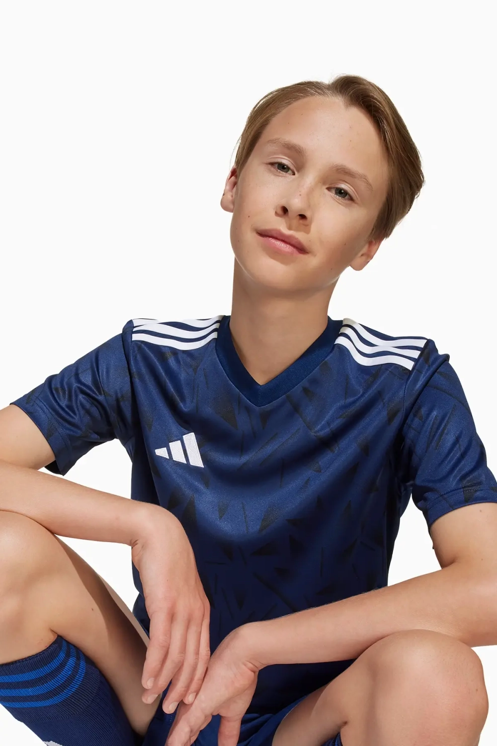 Футболка adidas Team Icon 25 Junior - темно-синий