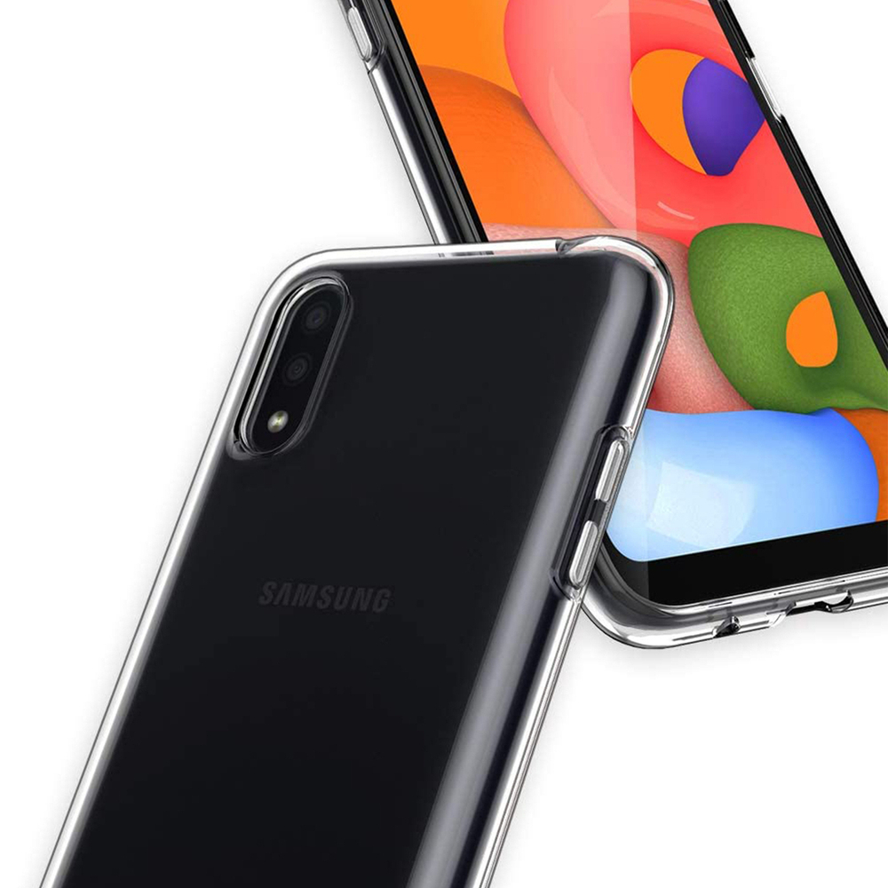 Чехол ROSCO для Samsung Galaxy A01;Samsung Galaxy M01 оптом (арт. SS-A01-TPU-TRANSPARENT)