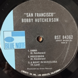 Винтажная виниловая пластинка LP Bobby Hutcherson Featuring Harold Land San Francisco (USA 1971)