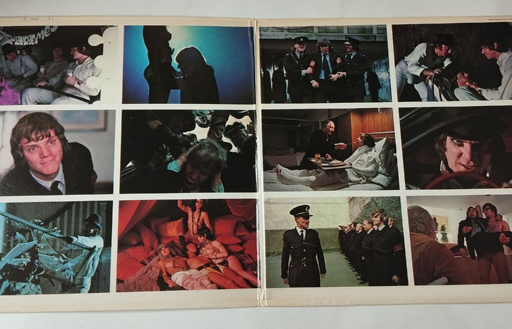 Винтажная виниловая пластинка LP Stanley Kubrick Заводной Апельсин A Clockwork Orange (USA 1972)