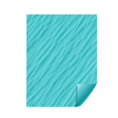 Бумага крепированная Клинипак мягкая 900х900 мм Голубая (250шт/уп)