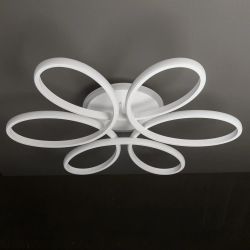 Citilux Сезар Смарт CL233A170E RGB Умная люстра Белая