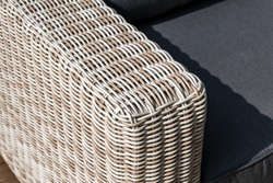 "Боно" лаунж-зона из искусственного ротанга, цвет бежевый