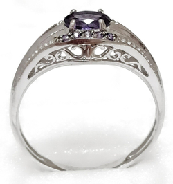 "Эстерелла" - ювелирное кольцо из серебра 925-й пробы