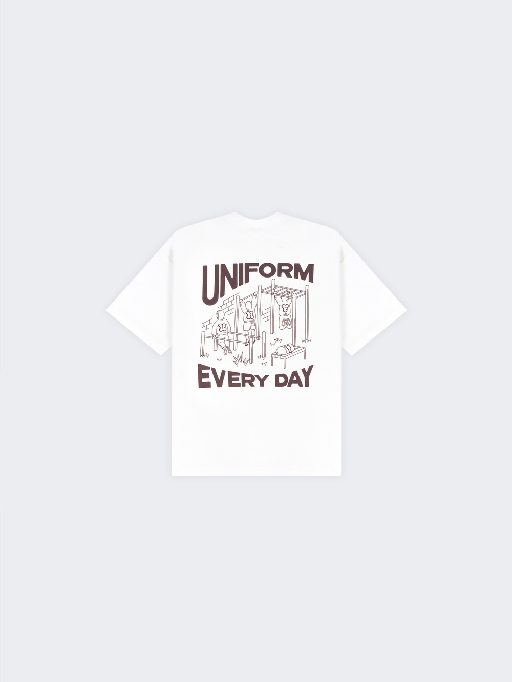 Футболка UNIFORM Heavy Workout белый