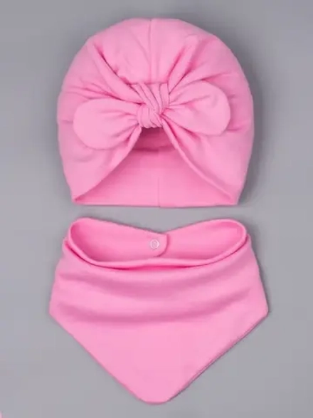 Чалма осенняя для девочки и снуд