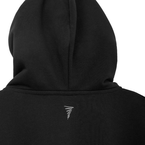 Худи на молнии оверсайз #7 черный - фото 11