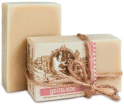 Kleona Классическое мягкое оливковое мыло Детское, 100 г