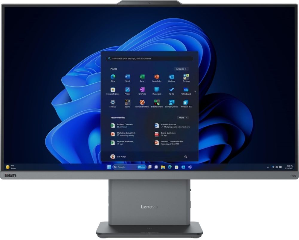 Моноблок Lenovo ThinkCentre Neo 50a Gen 5 12SB0013RU черный