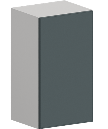 Кухня Модуль ШВ 400 Графит / Бирюзовая мята