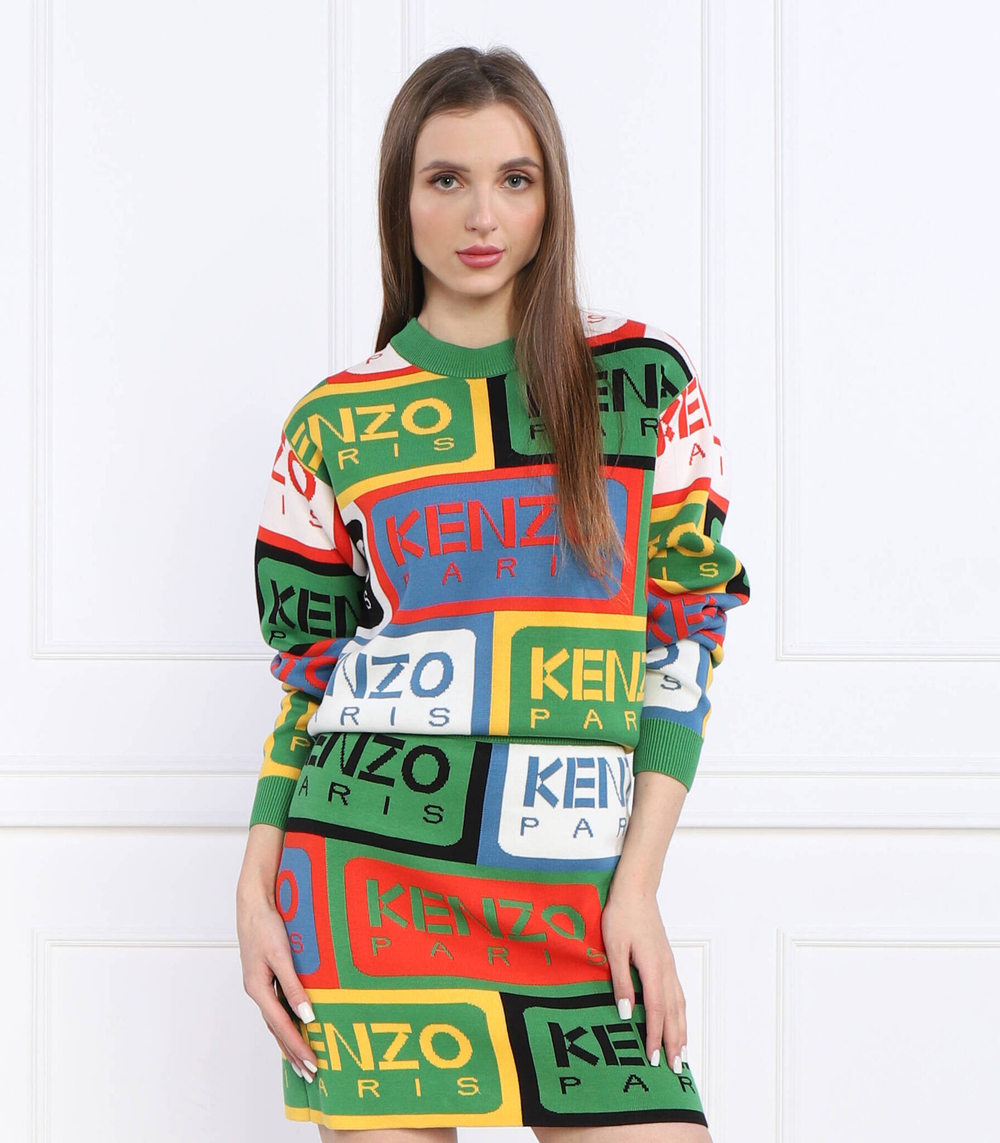 свитер Kenzo - разноцветная(FD52PU3673CD)