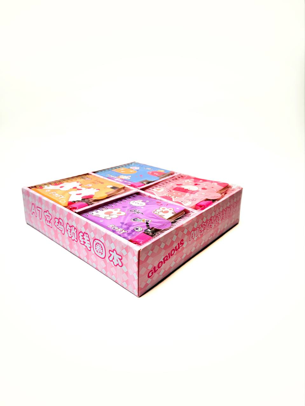 Блокнот с замочком 11 см оптом