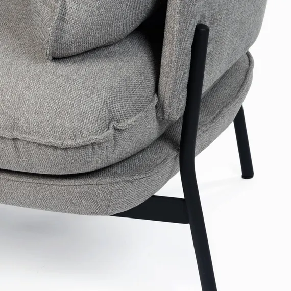 Кресло Sussex серое