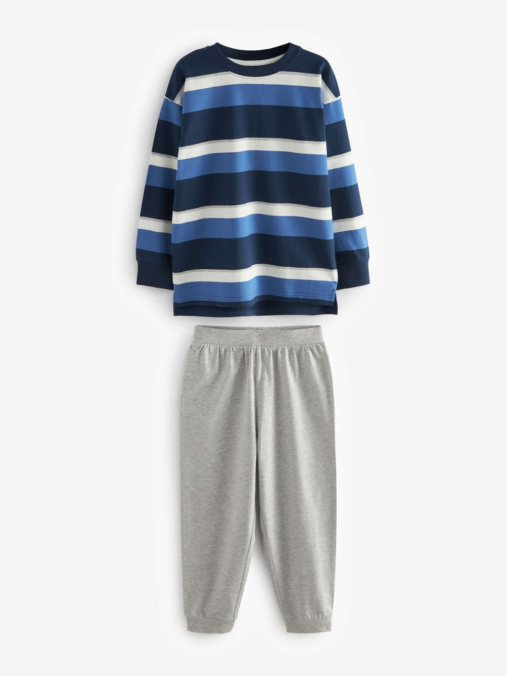 Пижама для мальчика Next K99-102, 3 шт., Синий, Серый