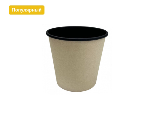 СУПНИК БУМАЖНЫЙ 500 МЛ. ЧЕРН. 30\600 ШТ.