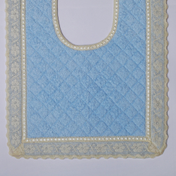 Коврик для унитаза 50х60 Old Florence Buratto голубой  Италия