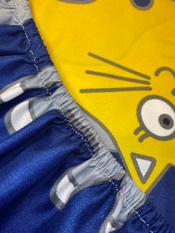 Простынь на резинке перкаль Сказка "Котятки" 140x200 см