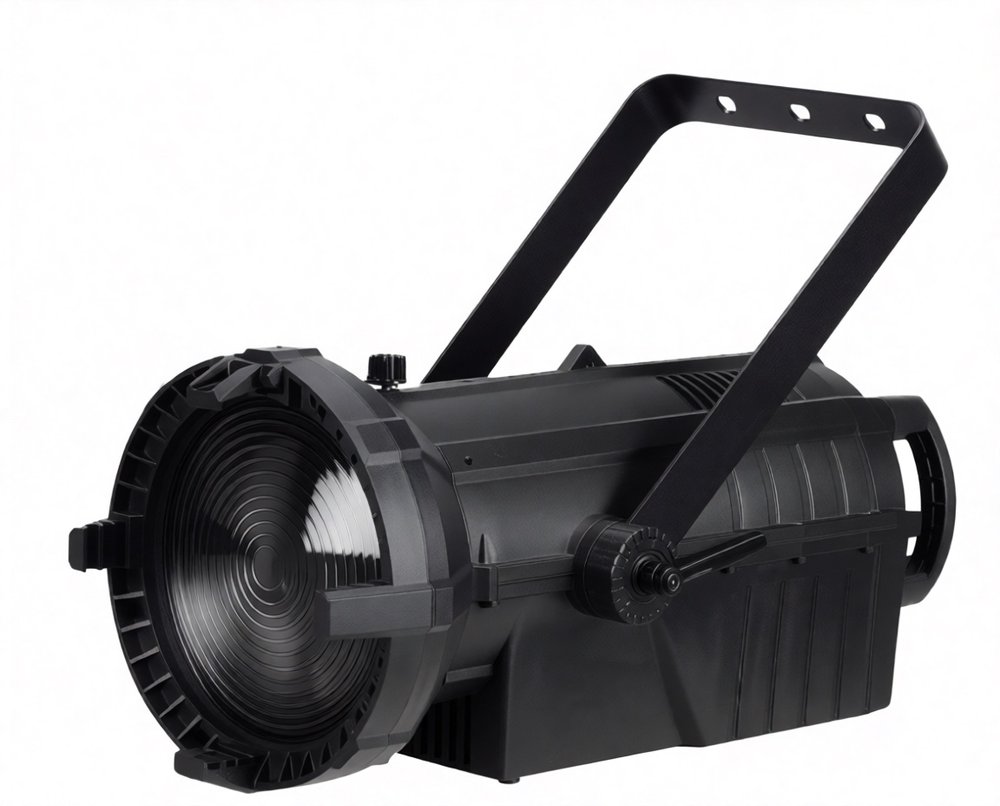 LE200 FRESNEL — 200W COB LED Fresnel Light с зумом 10°-55°