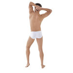 Белые мужские трусы-брифы Classic Match Brief (Размер: XL) (Цвет: белый)