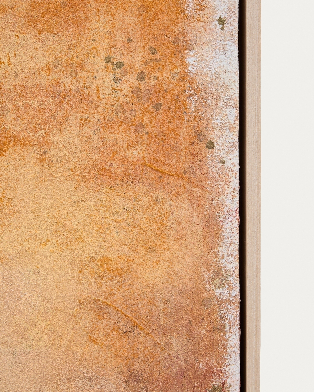 Абстрактная картина Selnar желтая 60 x 90 см