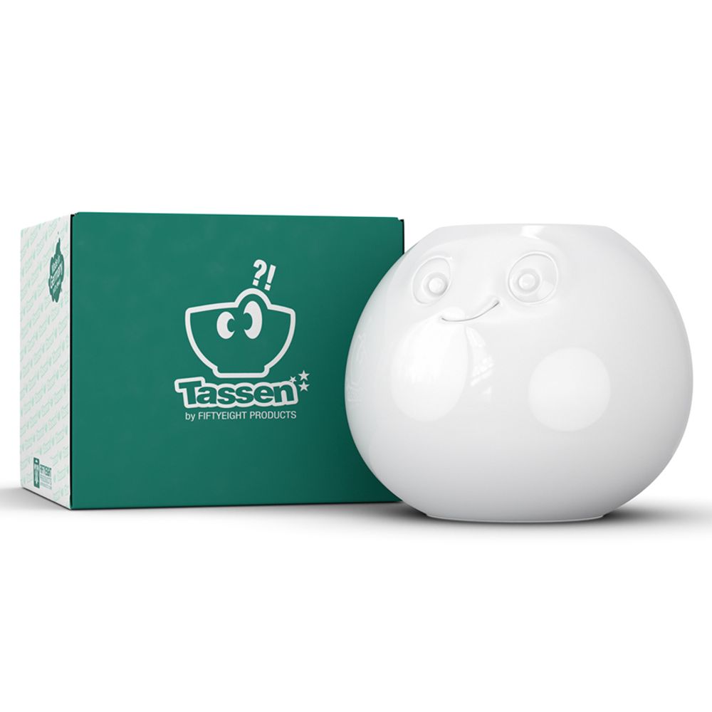 Ваза Amused, 16,5 см, белая