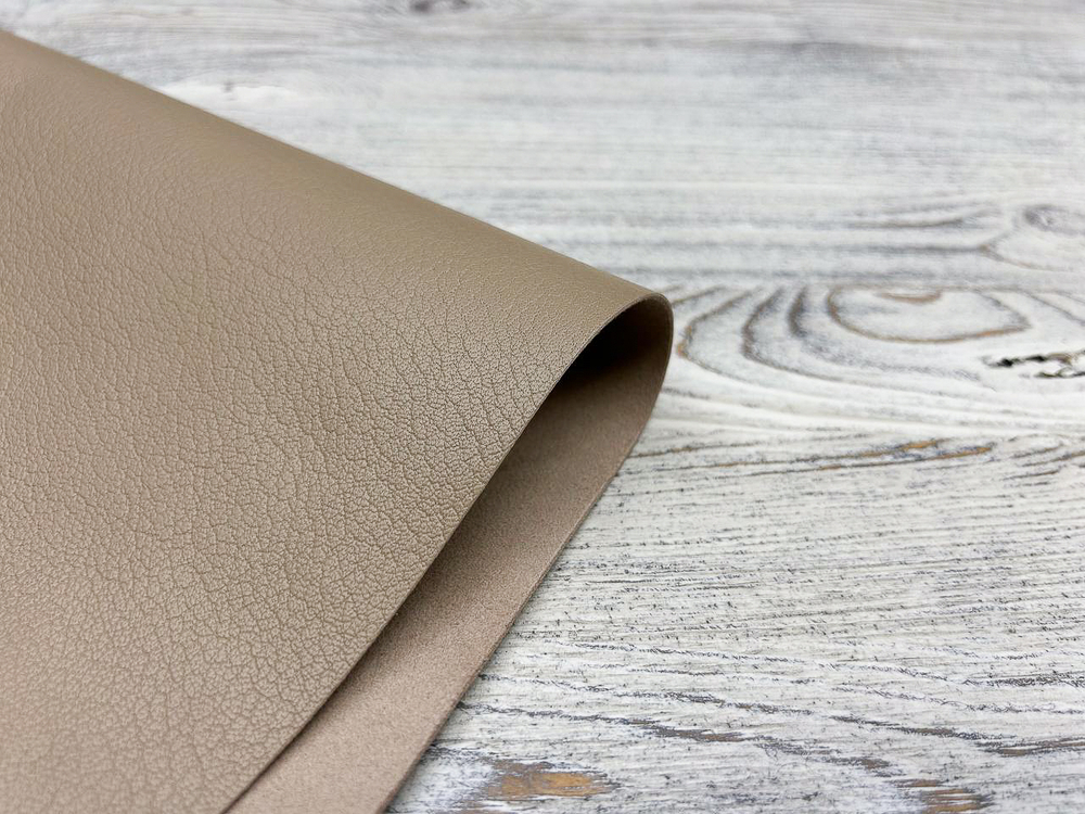 Poncho Lux Naturale (1,1-1,3 мм), цв. Бежевый, натуральная кожа козы