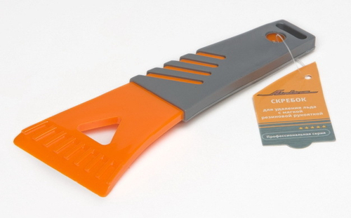 Скребок для льда Airline 18 см обрезиненная ручка