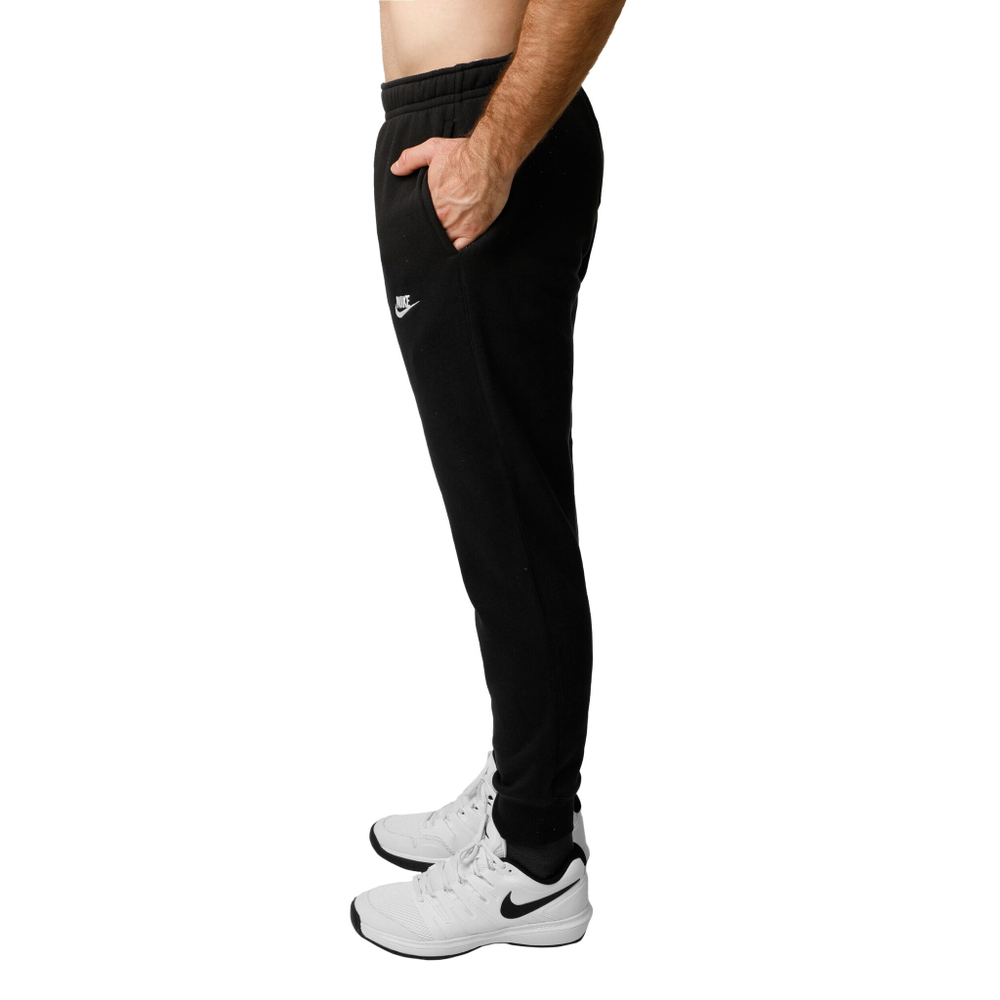 Мужские теннисные штаны Nike Sportswear Club Fleece Training Pants Men - Black, White
