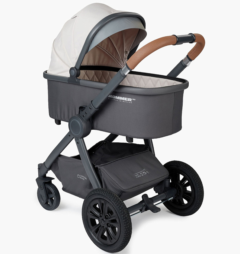 Детская коляска Happy Baby Mommer Pro 3 в 1 Beige