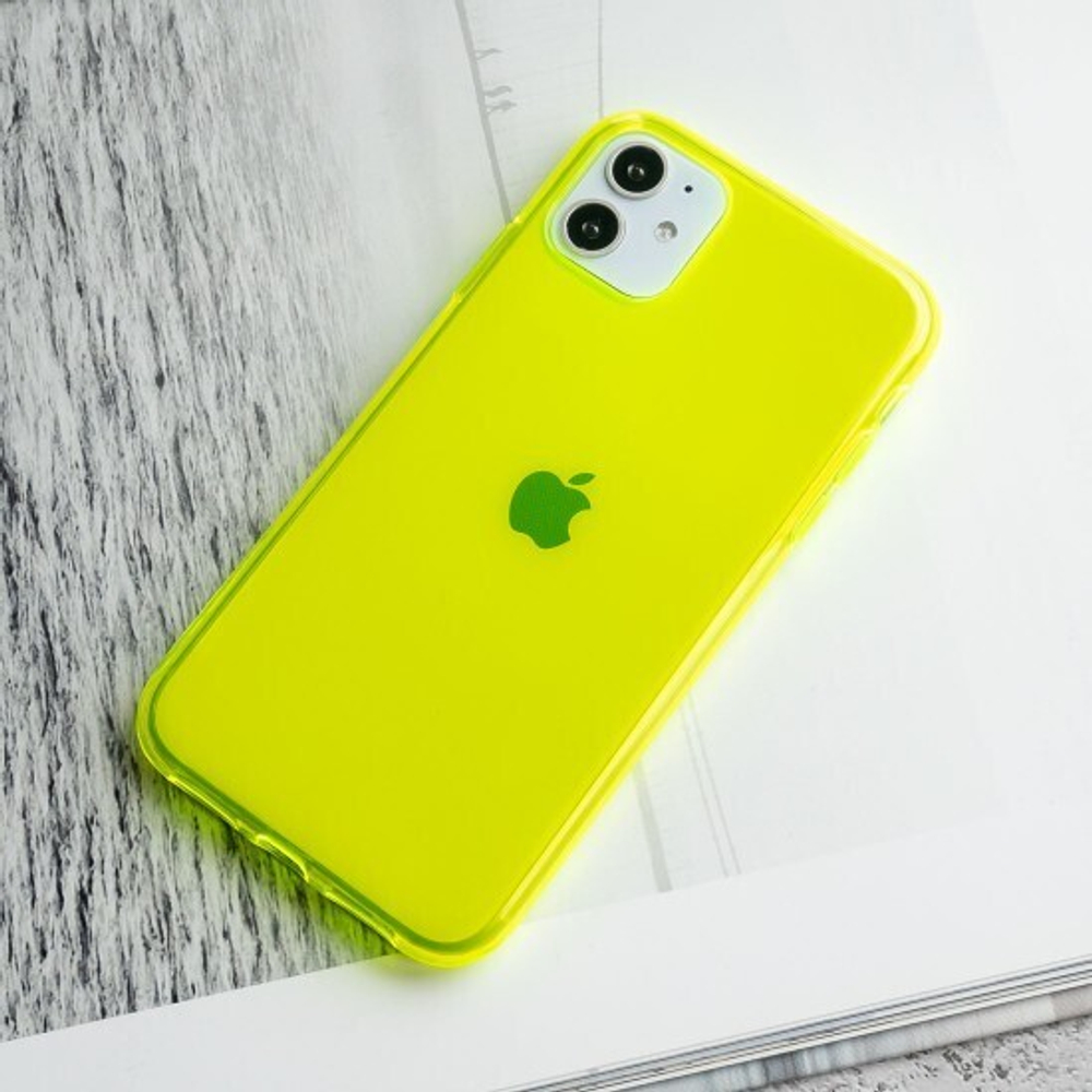 Чехол ТПУ для iPhone 11, 012895 Оранжевый