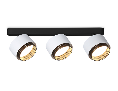 Светильник накладной TN71291/3 WH/BK белый/черный GX53/3 max 12W 400*95*137