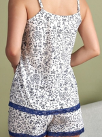 Пижама б/в шорты+майка т/б 266-1/8105