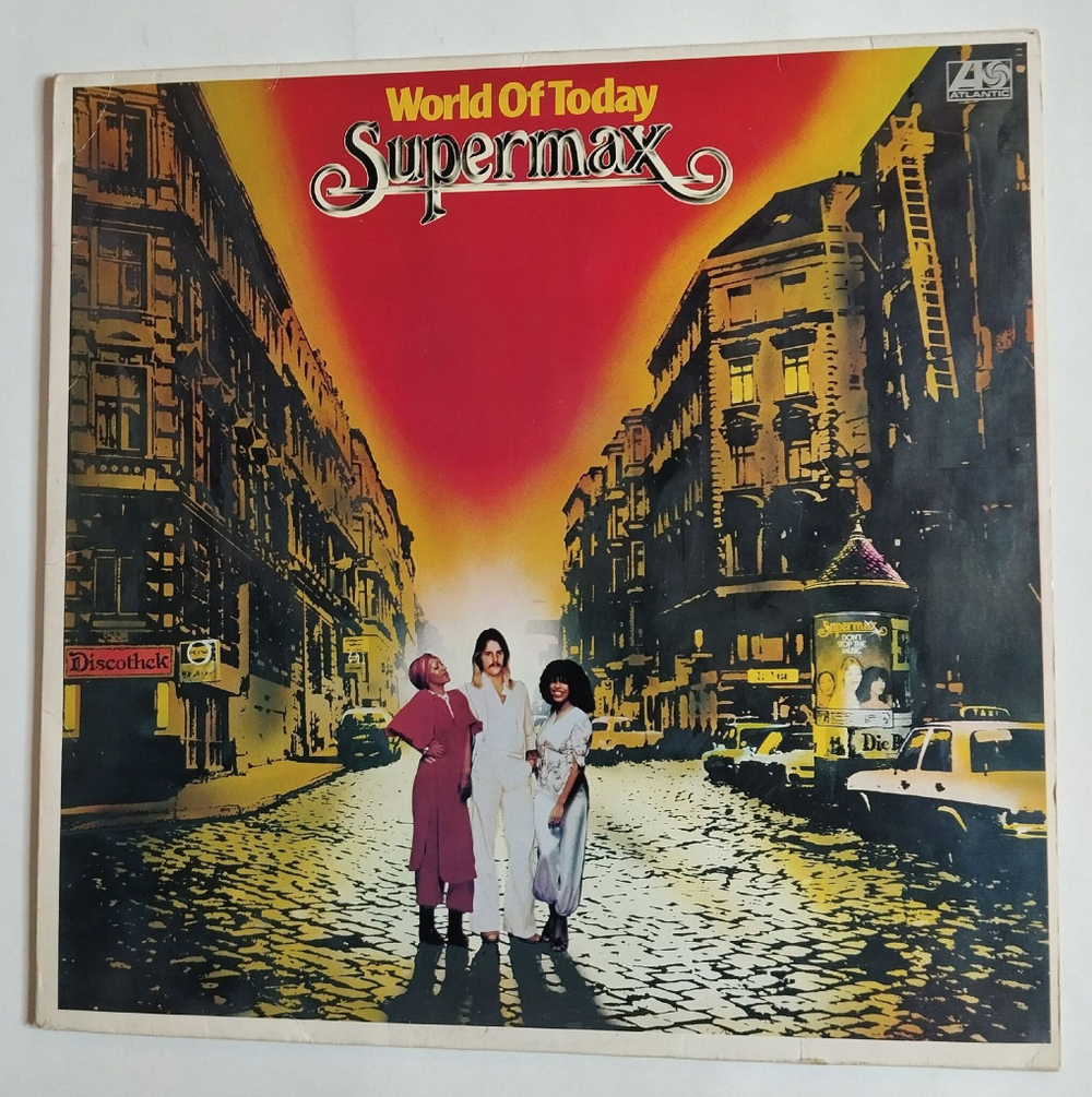 Винтажная виниловая пластинка LP Supermax World Of Today (Germany 1977)