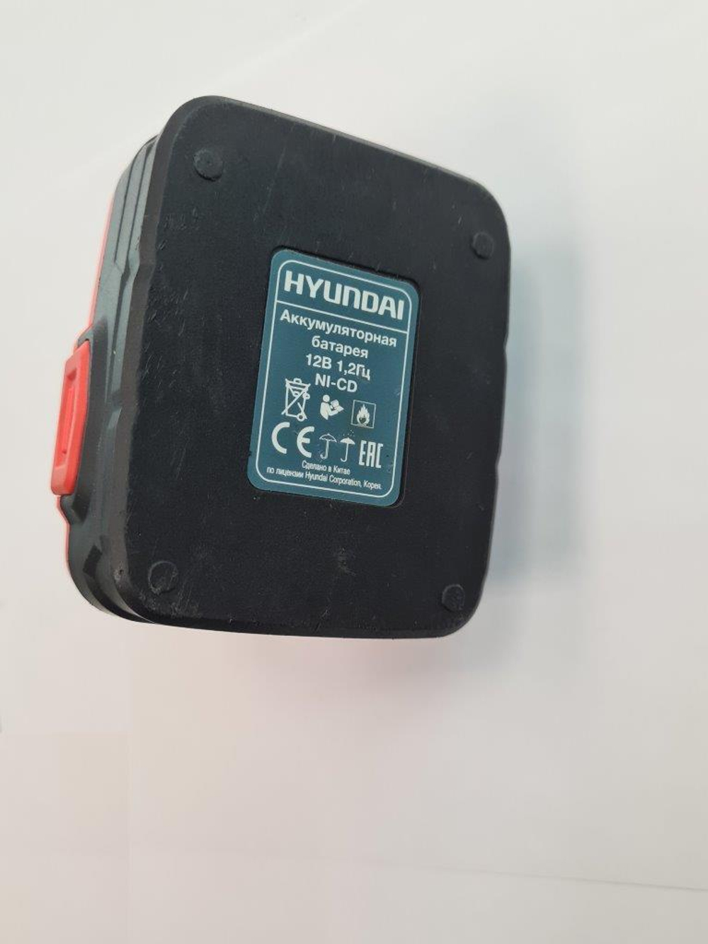 Ремонт аккумулятора HYUNDAI 12В 1.2Ач