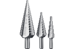 4-30 мм, 3 шт, сталь Р6М5, набор ступенчатых сверл, Профессионал (29670-4-30-H3)