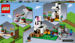 Конструктор LEGO Minecraft 21181 Кроличье ранчо