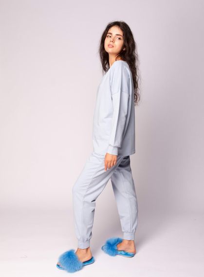 Бриджит (голубая) L Пижама Женская