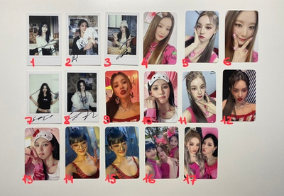 Фотокарты (G)I-DLE - I feel (Apple Music lucky draw)