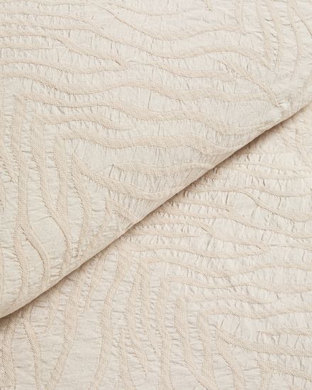 Плед Zenti из 100% хлопка двухсторонний жаккардовый