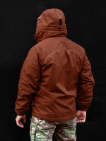 Куртка демисезонная Варгградъ на флисе мужская терракот