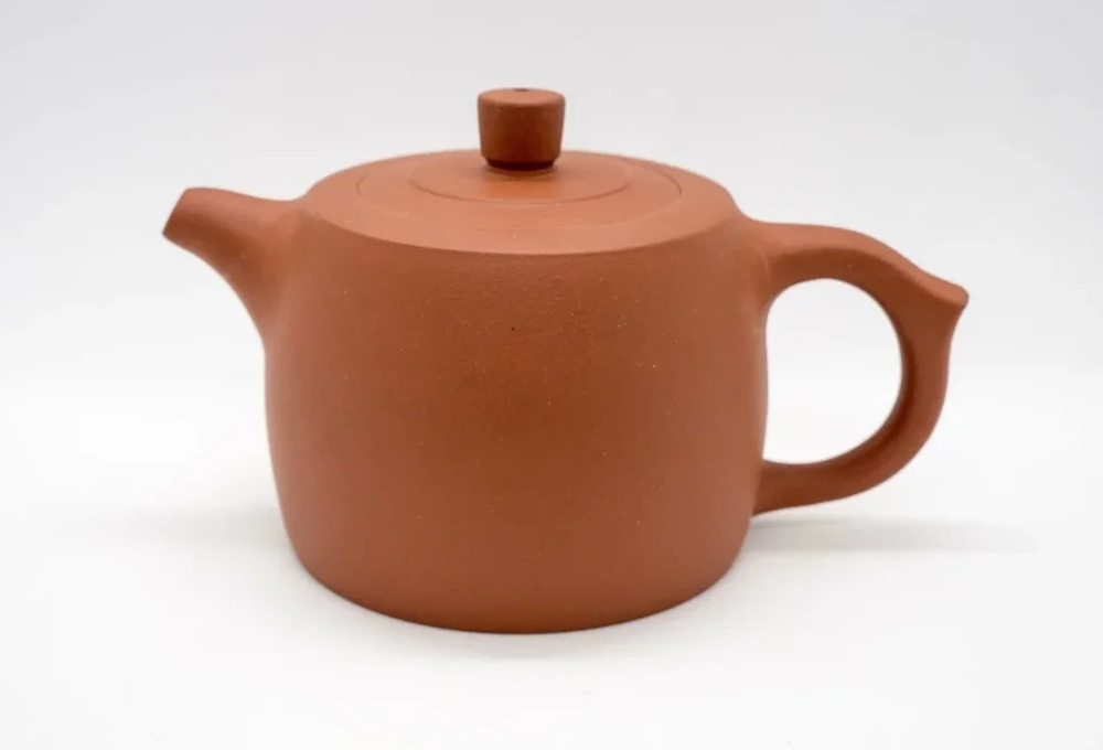 258001 Чайник ИСИН "Цзинь Лань" (Башня"), 280 мл, цвет - красный, исинская глина