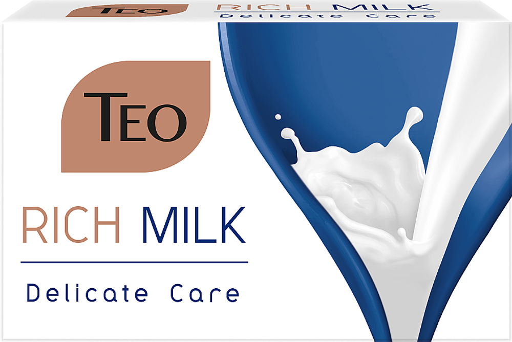 Мыло твёрдоеTeo Rich Milk Delicate Care90г.