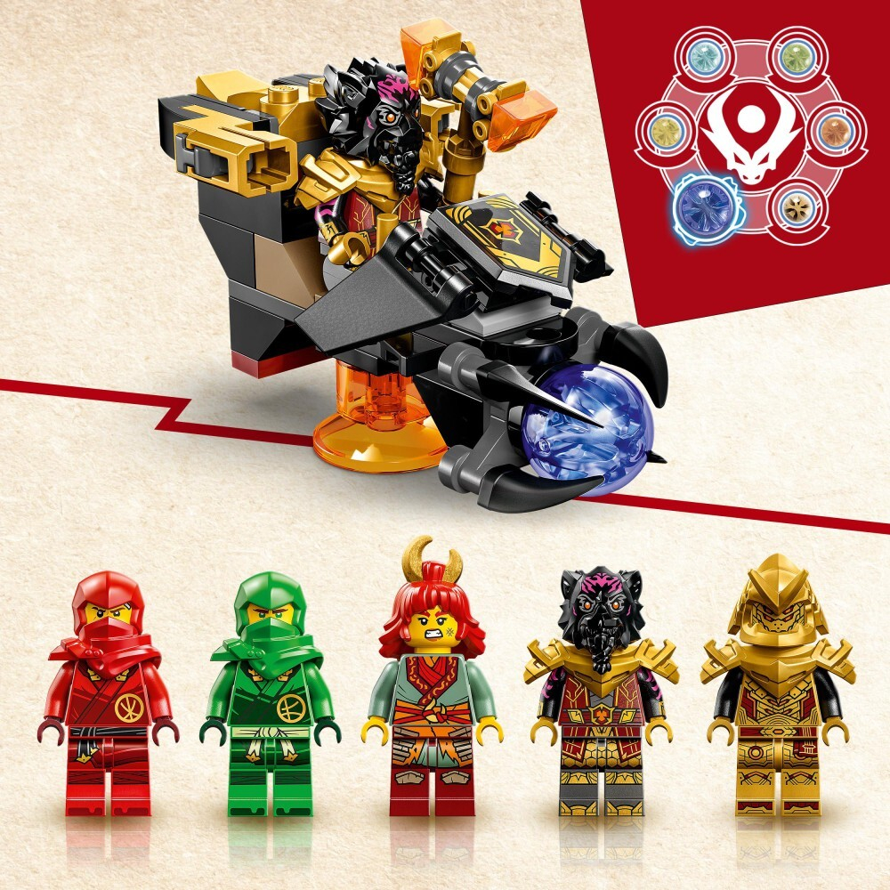 LEGO Ninjago — Лавовый дракон, превращающийся в волну огня 71793 / артикул   71793  / GTIN 5702017416540