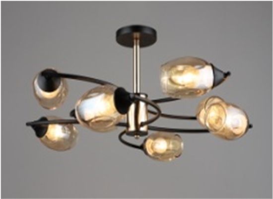 3758/8 FGD+BK (1) Люстра (RL)