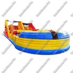 Надувная спортивная полоса препятствий "Бастион" 25*10*5 м