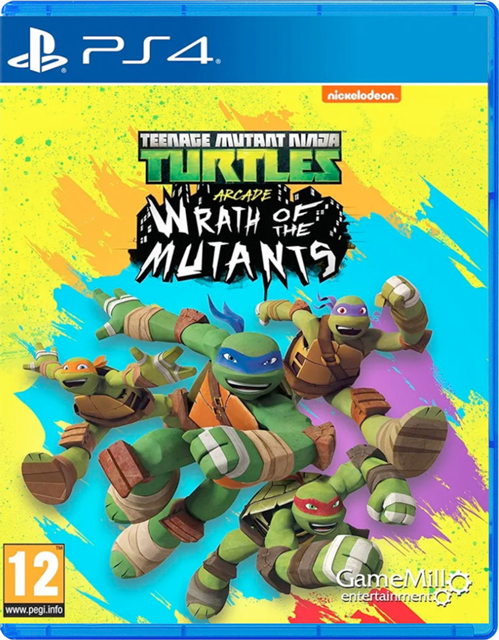 Teenage Mutant Ninja Turtles Arcade: Wrath of the Mutants [PS4, английская версия]