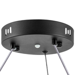 736417 Люстра ROTONDA 134W LED 5480LM 120G ЧЕРНЫЙ 3000-6000K