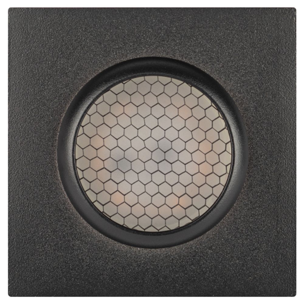 Светильник встраиваемый алюминиевый ЭРА KL110 BK под лампу MR16 GU5.3 черный матовый | Алюминиевые встраиваемые светильники